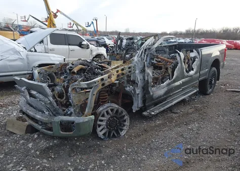 2022 Ford F-250 Lariat из США, поврежденный, VIN 1FT7W2BT6NEC70151